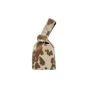 Yaito Tan Cow Suede Knot Bag